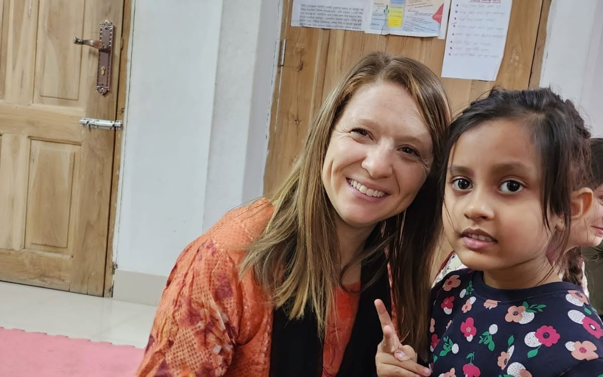 Therapy Session with International Volunteer